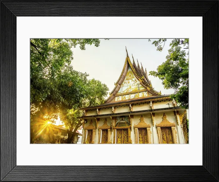 Framed Print : Wat Haysoke, Vientiane (capital city), Laos Framed Print : Wat Haysoke, Vientiane (capital city), Laos
