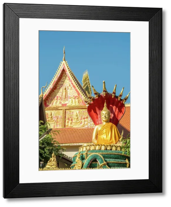 Framed Print : Wat That Luang Tai, Pha That Luang, Vientiane (capital city), Laos Framed Print : Wat That Luang Tai, Pha That Luang, Vientiane (capital city), Laos