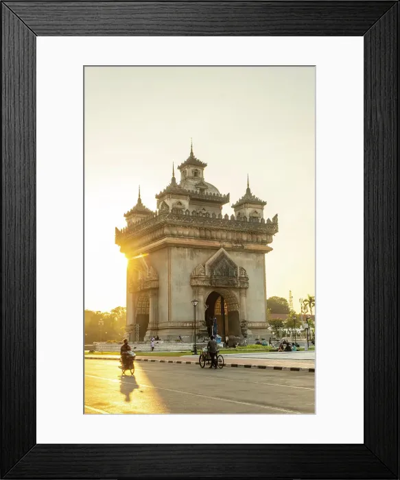 Framed Print : Patuxay - Victory monument, Vientiane (capital city), Laos Framed Print : Patuxay - Victory monument, Vientiane (capital city), Laos