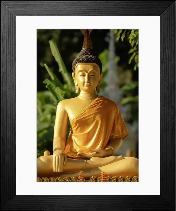 Framed Print : Buddha statue, Wat Sisaket, Vientiane (capital city), Laos Framed Print : Buddha statue, Wat Sisaket, Vientiane (capital city), Laos