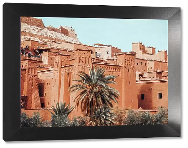 Ait Ben Haddou, Morocco. Details of buildings at the Kasbah