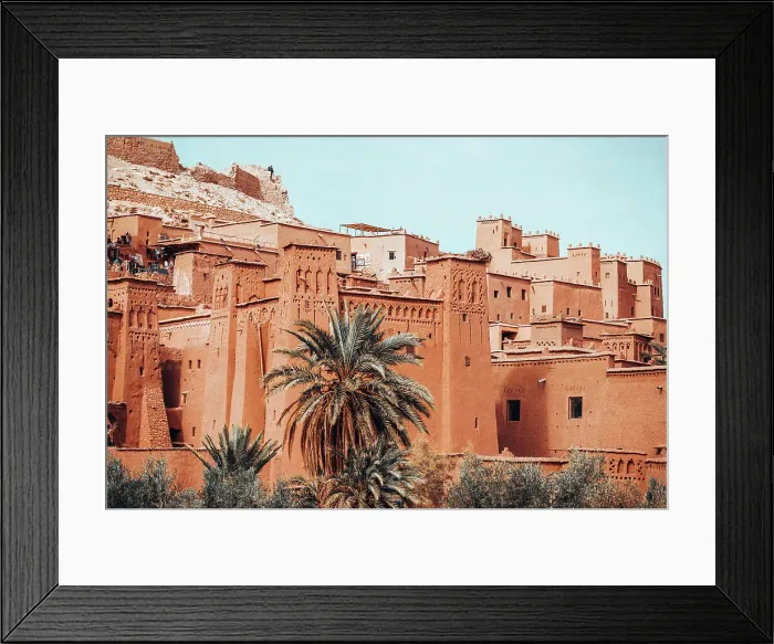 Framed Print : Ait Ben Haddou, Morocco. Details of buildings at the Kasbah Framed Print : Ait Ben Haddou, Morocco. Details of buildings at the Kasbah