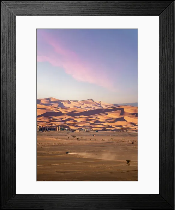 Framed Print : Sunset, Sahara desert, Morocco Framed Print : Sunset, Sahara desert, Morocco