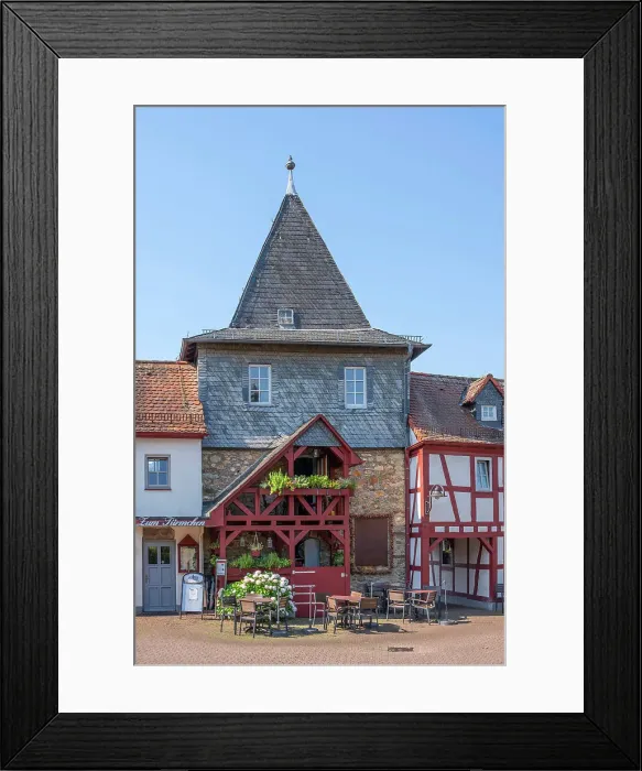 Framed Print : Buettelturm, Hofheim am Taunus, Hesse, Germany Framed Print : Buettelturm, Hofheim am Taunus, Hesse, Germany