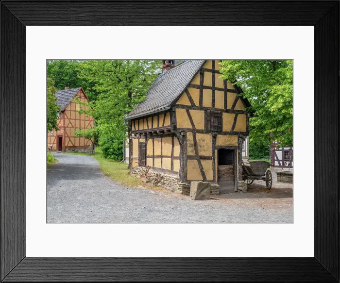 Framed Print : Open air museum Hessenpark, Neu-Anspach, Taunus, Hesse, Germany Framed Print : Open air museum Hessenpark, Neu-Anspach, Taunus, Hesse, Germany