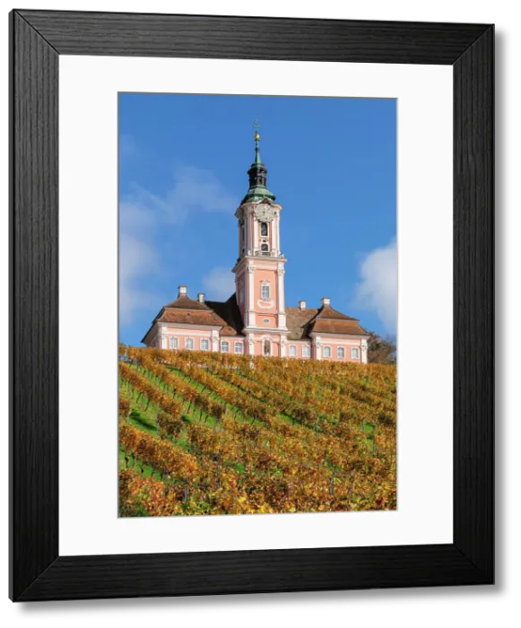 Framed Print : Pilgrimage church Birnau near Unteruhldingen, Lake Constance, Upper Swabia, Baden-Wurttemberg, Germany Framed Print : Pilgrimage church Birnau near Unteruhldingen, Lake Constance, Upper Swabia, Baden-Wurttemberg, Germany