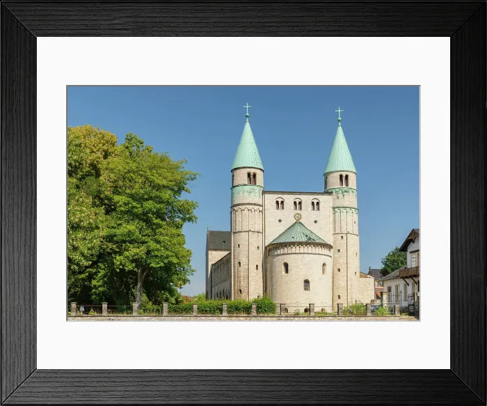 Framed Print : Cathedral of St. Cyriakus, Gernrode, Harz, Saxony-Anhalt, Germany Framed Print : Cathedral of St. Cyriakus, Gernrode, Harz, Saxony-Anhalt, Germany