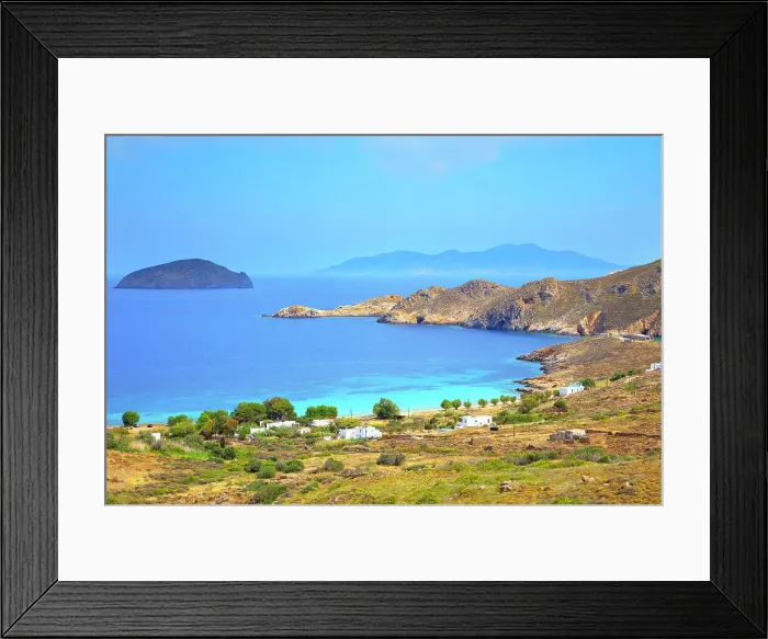 Framed Print : Psili Ammos beach, Serifos Island, Cyclades Islands, Greece Framed Print : Psili Ammos beach, Serifos Island, Cyclades Islands, Greece