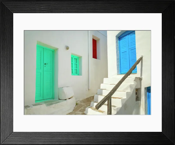Framed Print : Chora village, Chora, Serifos Island, Cyclades Islands, Greece Framed Print : Chora village, Chora, Serifos Island, Cyclades Islands, Greece