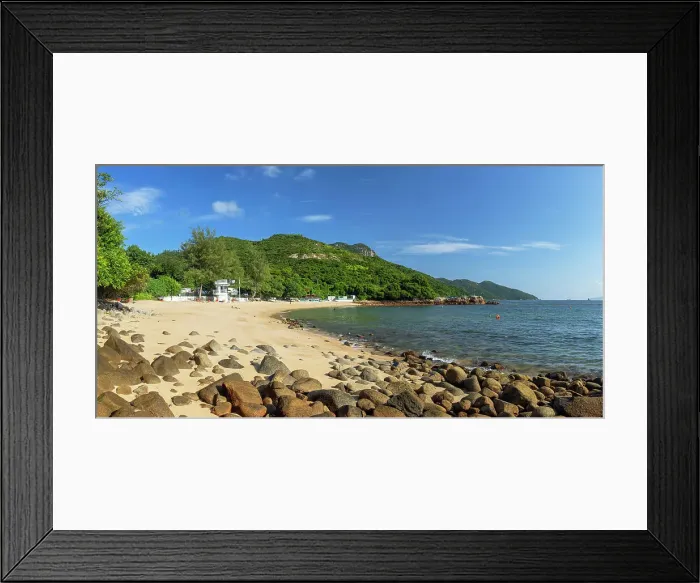 Framed Print : Lo So Shing beach, Lamma Island, Hong Kong Framed Print : Lo So Shing beach, Lamma Island, Hong Kong