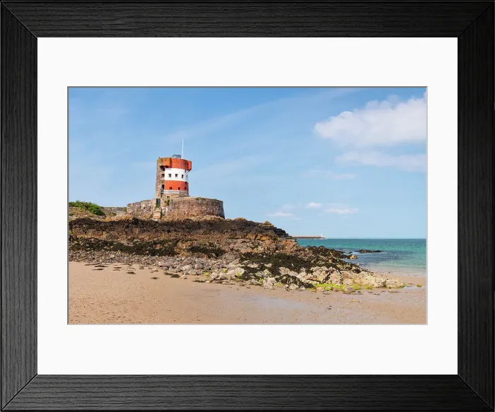 Framed Print : Archirondel Tower, a coastal tower built in 1792, Jersey, Channel Islands Framed Print : Archirondel Tower, a coastal tower built in 1792, Jersey, Channel Islands