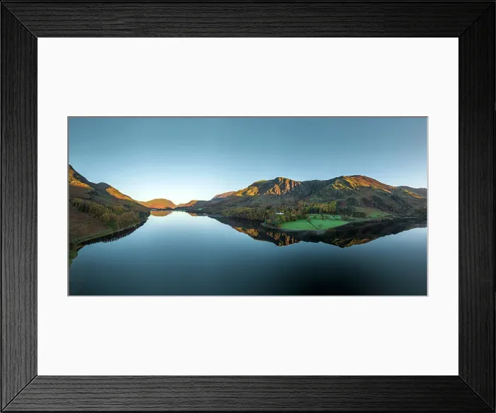 Framed Print : Lake Buttermere at dawn, Lake District, Cumbria, England, UK Framed Print : Lake Buttermere at dawn, Lake District, Cumbria, England, UK