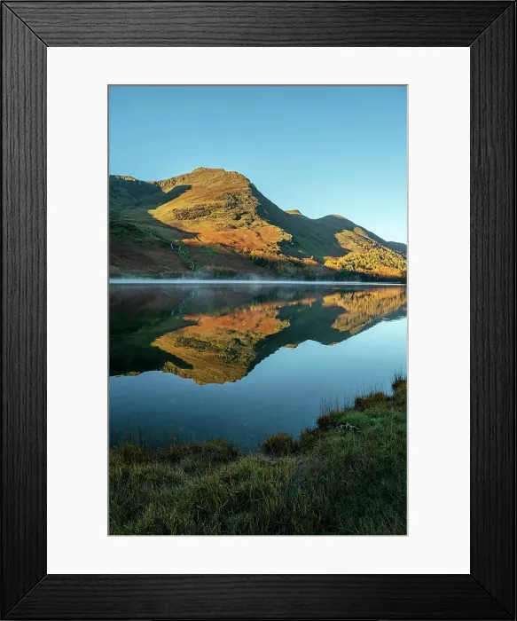 Framed Print : Lake Buttermere at dawn, Lake District, Cumbria, England, UK Framed Print : Lake Buttermere at dawn, Lake District, Cumbria, England, UK