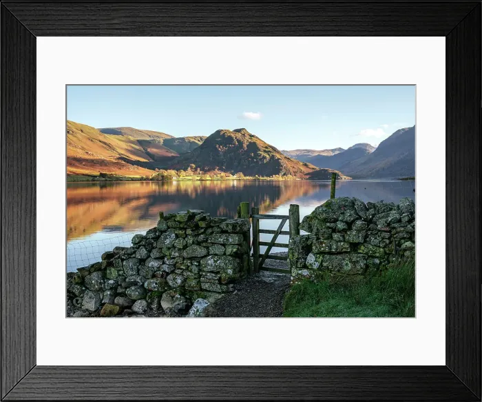 Framed Print : Crummock Water, Lake District, Cumbria, England, UK Framed Print : Crummock Water, Lake District, Cumbria, England, UK
