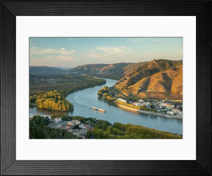 Framed Print : Tournon sur Rhone and Tain L Hermitage, Cote du Rhone, Drome, Rhone-Alpes, France Framed Print : Tournon sur Rhone and Tain L Hermitage, Cote du Rhone, Drome, Rhone-Alpes, France