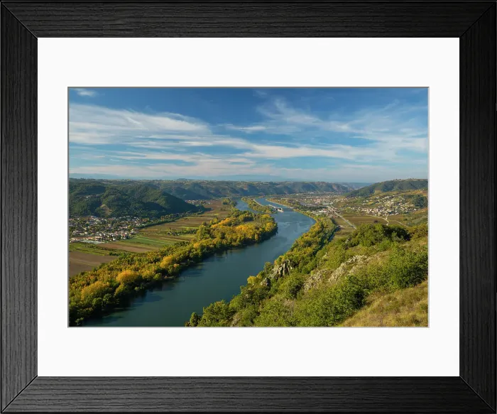 Framed Print : Rhone river view beyond Tain L Hermitage, Cote du Rhone, Drome, Rhone-Alpes, France Framed Print : Rhone river view beyond Tain L Hermitage, Cote du Rhone, Drome, Rhone-Alpes, France