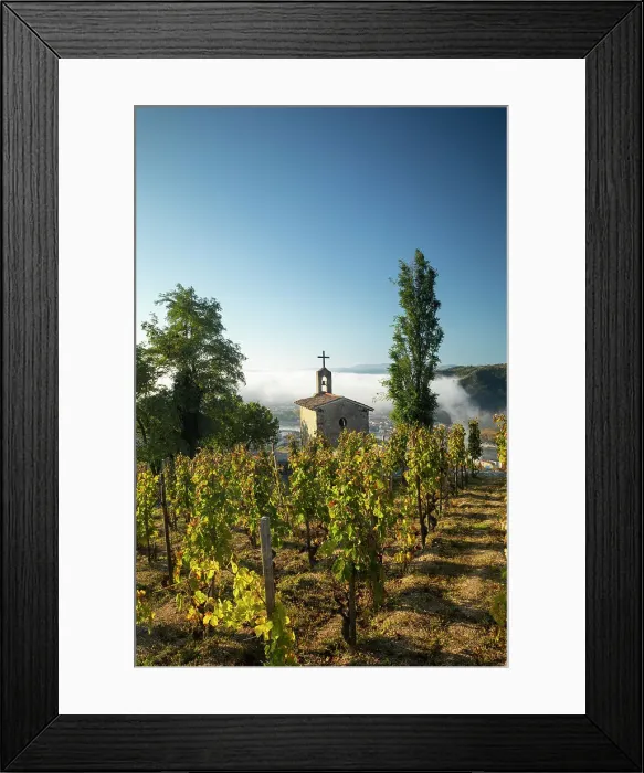 Framed Print : Chapel Hermitage, Tain L Hermitage, Cote du Rhone, Drome, Rhone-Alpes, France Framed Print : Chapel Hermitage, Tain L Hermitage, Cote du Rhone, Drome, Rhone-Alpes, France