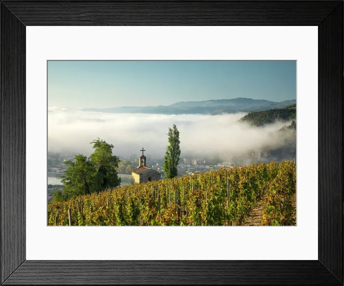 Framed Print : Chapel Hermitage, Tain L Hermitage, Cote du Rhone, Drome, Rhone-Alpes, France Framed Print : Chapel Hermitage, Tain L Hermitage, Cote du Rhone, Drome, Rhone-Alpes, France