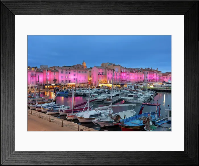 Framed Print : Saint Tropez, Provence-Alpes-Cote d'Azur, France