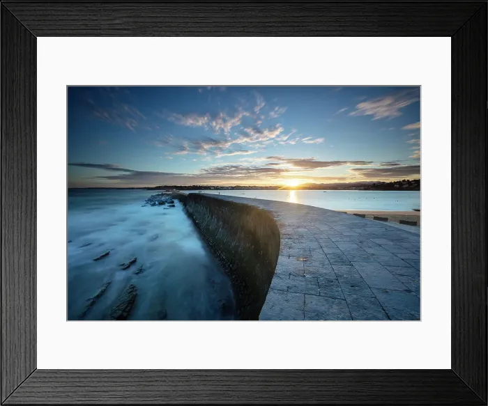 Framed Print : Socoa dyke at sunrise, Saint-Jean-de-Luz, Pyrenees-Atlantiques, Nouvelle Aquitaine, France Framed Print : Socoa dyke at sunrise, Saint-Jean-de-Luz, Pyrenees-Atlantiques, Nouvelle Aquitaine, France