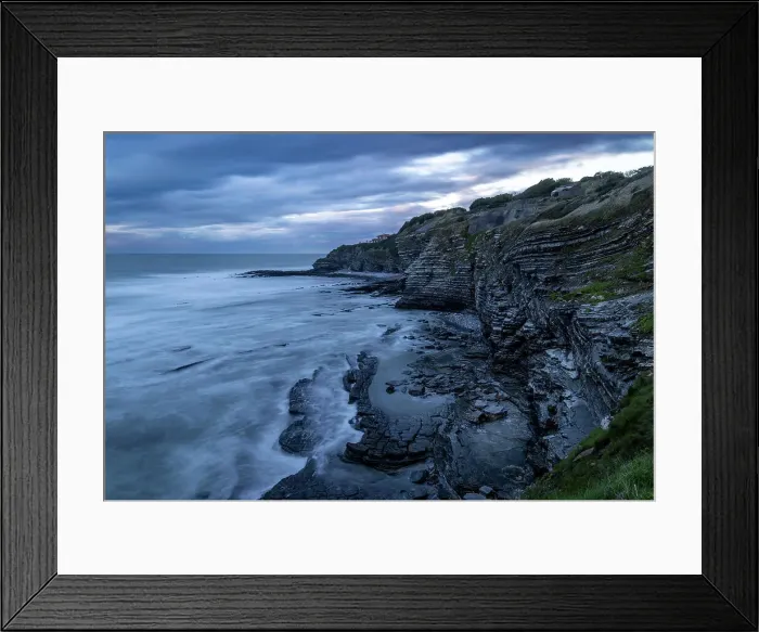 Framed Print : Cliffs and rocky coast at Sainte-Barbe, Saint-Jean-de-Luz, Pyrenees-Atlantiques, Nouvelle Aquitaine, France Framed Print : Cliffs and rocky coast at Sainte-Barbe, Saint-Jean-de-Luz, Pyrenees-Atlantiques, Nouvelle Aquitaine, France