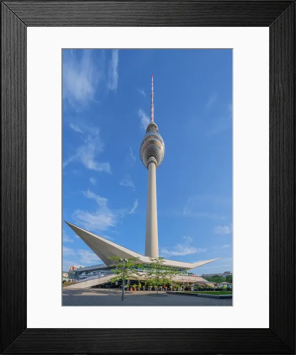 Framed Print : TV Tower, Alexanderplatz, Berlin, Germany Framed Print : TV Tower, Alexanderplatz, Berlin, Germany