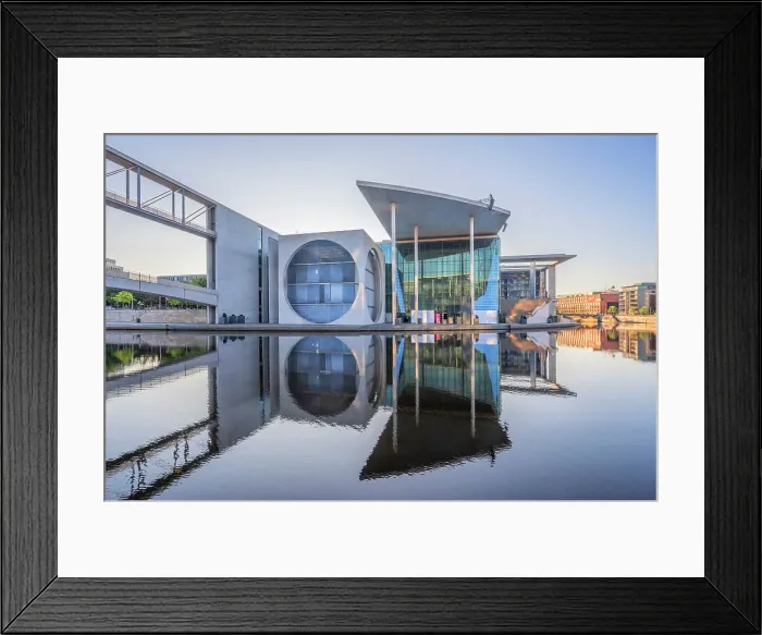Framed Print : Marie-Elisabeth-Luders-House at dawn, Berlin, Germany Framed Print : Marie-Elisabeth-Luders-House at dawn, Berlin, Germany
