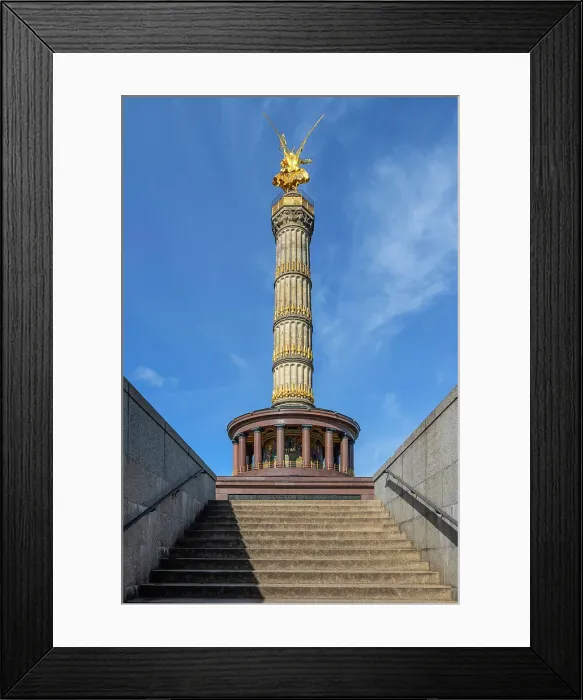 Framed Print : Siegessaule monument, Berlin, Germany Framed Print : Siegessaule monument, Berlin, Germany