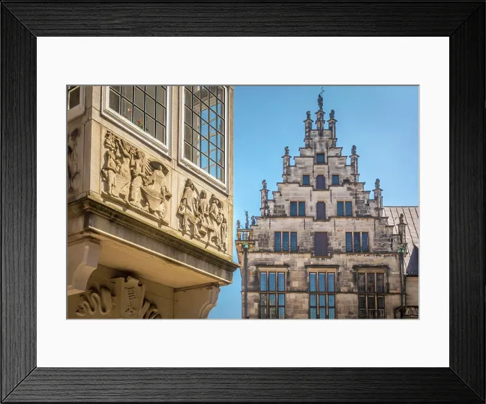 Framed Print : Historic Kontorhaus am Markt, Bremen, Germany Framed Print : Historic Kontorhaus am Markt, Bremen, Germany