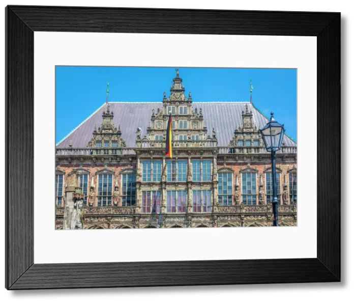 Framed Print : Historic town hall on the market square, Bremen, Germany Framed Print : Historic town hall on the market square, Bremen, Germany
