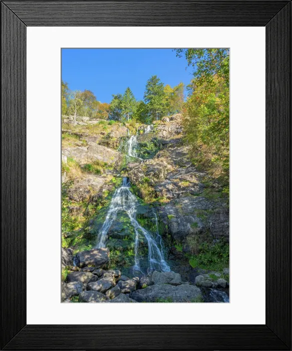 Framed Print : Waterfall near Todtnau, Black Forest Framed Print : Waterfall near Todtnau, Black Forest