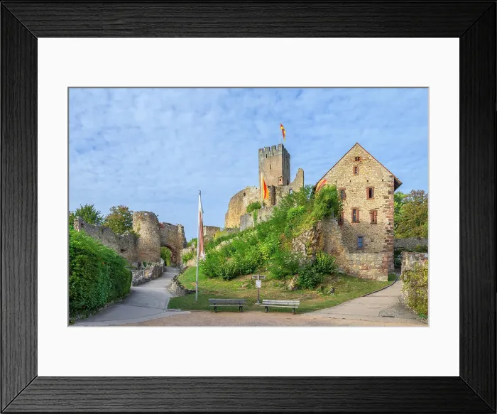 Framed Print : Castle ruin Rotteln near Lorrach, Southern Black Forest, Baden-Wurttemberg, Germany Framed Print : Castle ruin Rotteln near Lorrach, Southern Black Forest, Baden-Wurttemberg, Germany