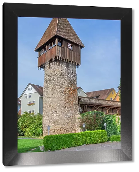 Stork tower at Waldshut-Tiengen, Southern Black Forest, Baden-Wurttemberg, Germany