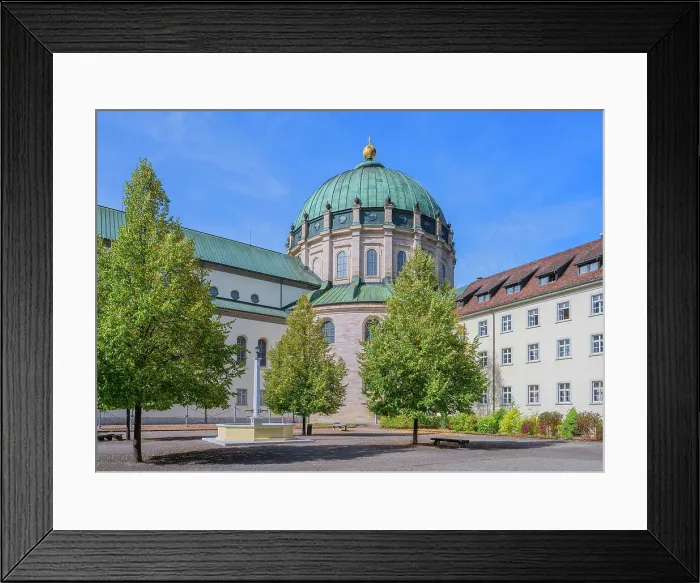 Framed Print : St. Blasien monastery, Black Forest, Baden-Wurttemberg, Germany Framed Print : St. Blasien monastery, Black Forest, Baden-Wurttemberg, Germany