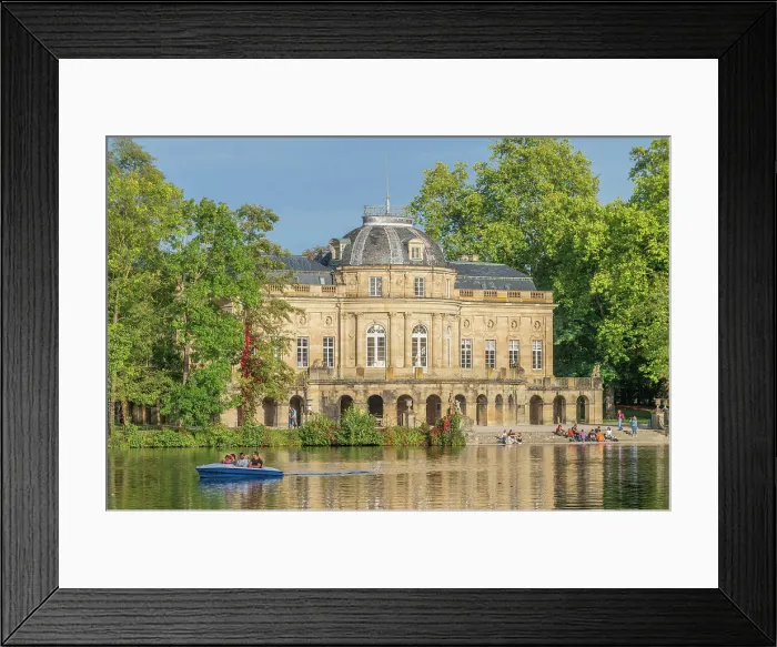 Framed Print : Castle Domane Monrepos at Ludwigsburg, Neckar valley, Baden-Wurttemberg, Germany Framed Print : Castle Domane Monrepos at Ludwigsburg, Neckar valley, Baden-Wurttemberg, Germany