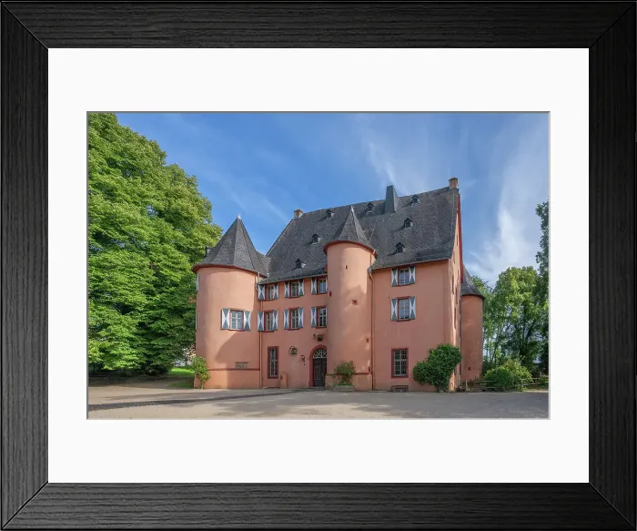 Framed Print : Waldmannshausen castle, Limburg an der Lahn Lahn, Lahn valley, Westerwald, Hesse, Germany Framed Print : Waldmannshausen castle, Limburg an der Lahn Lahn, Lahn valley, Westerwald, Hesse, Germany