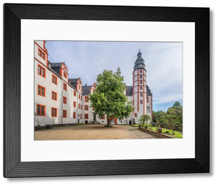 Framed Print : Hadamar castle, Hadamar, Westerwald, Hesse, Germany Framed Print : Hadamar castle, Hadamar, Westerwald, Hesse, Germany