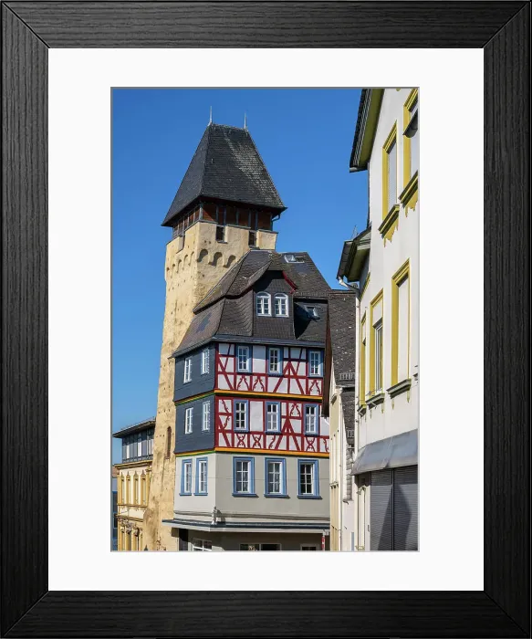 Framed Print : Untertorturm, Bad Camberg, Taunus, Hesse, Germany Framed Print : Untertorturm, Bad Camberg, Taunus, Hesse, Germany