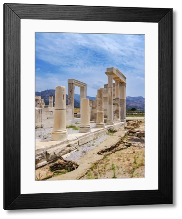 Framed Print : Temple of Demeter, Sangri, Naxos Island, Cyclades, Greece Framed Print : Temple of Demeter, Sangri, Naxos Island, Cyclades, Greece