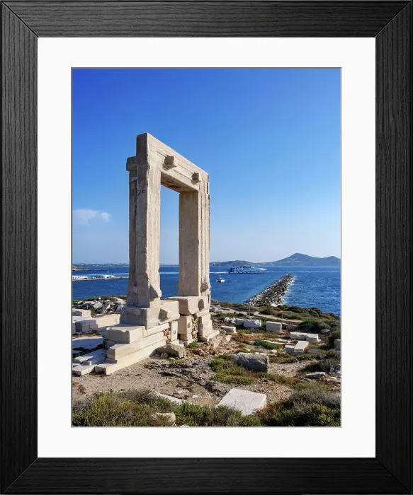 Framed Print : Temple of Apollo, Chora, Naxos City, Naxos Island, Cyclades, Greece Framed Print : Temple of Apollo, Chora, Naxos City, Naxos Island, Cyclades, Greece
