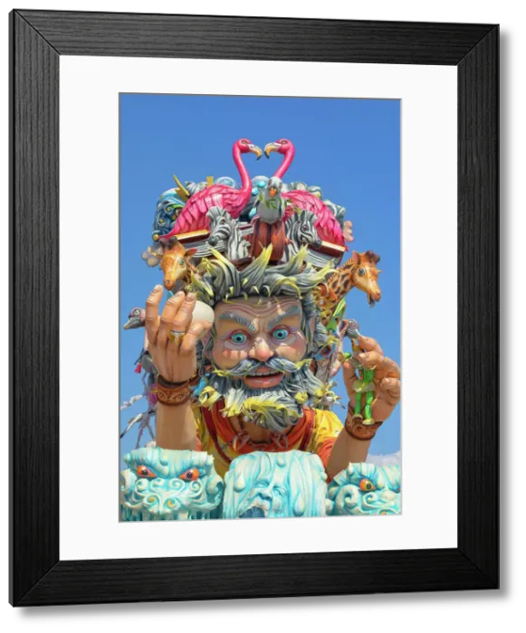 Framed Print : Carnival float, Sciacca, Agrigento district, Sicily, Italy Framed Print : Carnival float, Sciacca, Agrigento district, Sicily, Italy