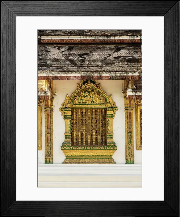 Framed Print : Haw Pha Bang temple, Luang Prabang (ancient capital of Laos on the Mekong river), Laos Framed Print : Haw Pha Bang temple, Luang Prabang (ancient capital of Laos on the Mekong river), Laos