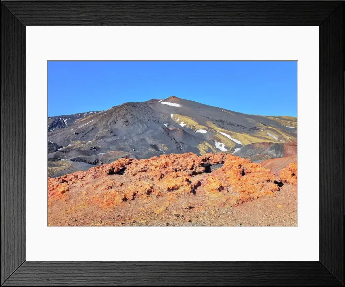 Framed Print : Volcanic landscape, Valle del Bove, Etna, Sicily, Italy Framed Print : Volcanic landscape, Valle del Bove, Etna, Sicily, Italy
