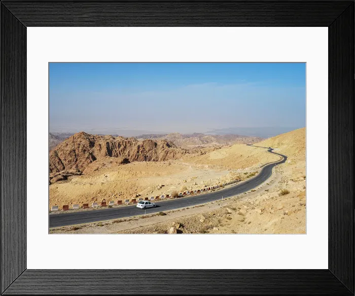 Framed Print : Kings Highway, Jordan Framed Print : Kings Highway, Jordan