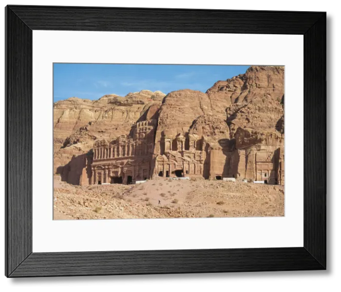 Framed Print : Corinthian and Palace Tombs, Petra, Jordan Framed Print : Corinthian and Palace Tombs, Petra, Jordan