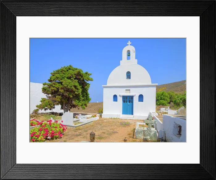 Framed Print : Orthodox chapel, Monastery of Taxiarches, Serifos Island, Cyclades Islands, Greece Framed Print : Orthodox chapel, Monastery of Taxiarches, Serifos Island, Cyclades Islands, Greece