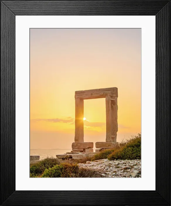 Framed Print : Temple of Apollo at sunset, Chora, Naxos City, Naxos Island, Cyclades, Greece Framed Print : Temple of Apollo at sunset, Chora, Naxos City, Naxos Island, Cyclades, Greece