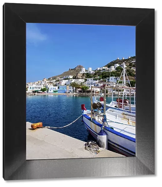 Pandeli Fishing Port, Leros Island, Dodecanese, Greece