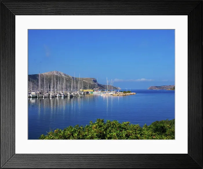 Framed Print : Leros Marina, Lakki Town, Leros Island, Dodecanese, Greece Framed Print : Leros Marina, Lakki Town, Leros Island, Dodecanese, Greece