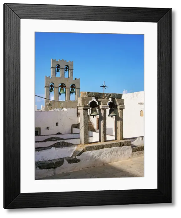 Framed Print : Bells at Monastery of Saint-John the Theologian, Patmos Chora, Patmos Island, Dodecanese, Greece Framed Print : Bells at Monastery of Saint-John the Theologian, Patmos Chora, Patmos Island, Dodecanese, Greece